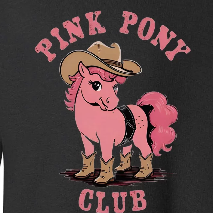 Pink Pony Club Toddler Sweatshirt