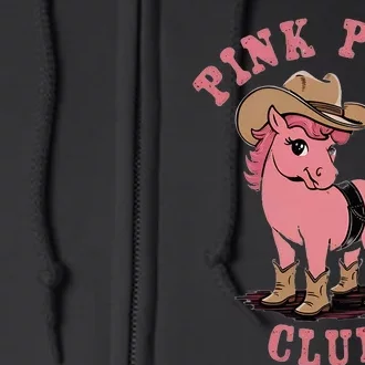 Pink Pony Club Full Zip Hoodie