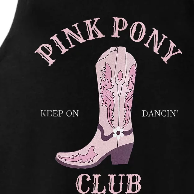 Pink Pony Club Ladies Tri-Blend Wicking Tank