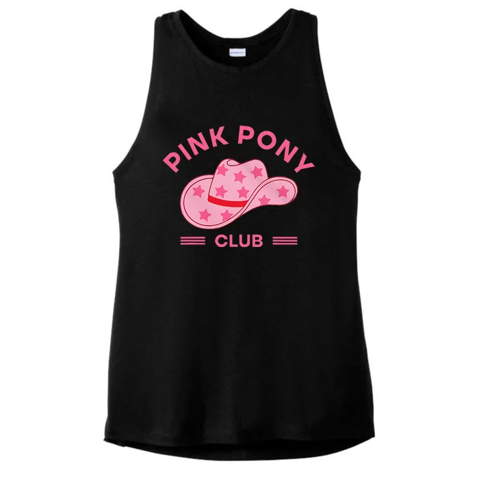 Pink Pony Club Ladies Tri-Blend Wicking Tank