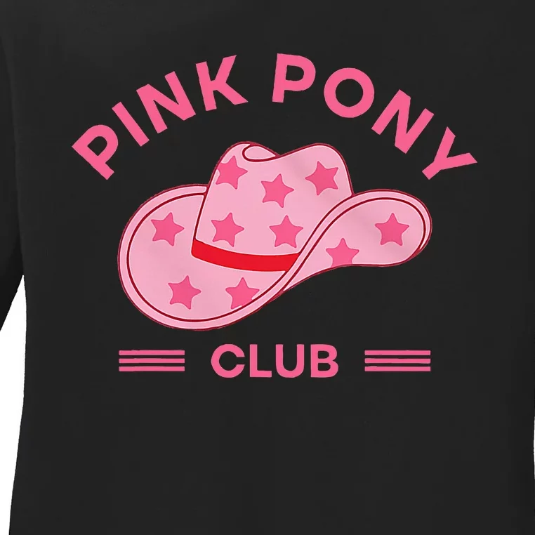 Pink Pony Club Ladies Long Sleeve Shirt