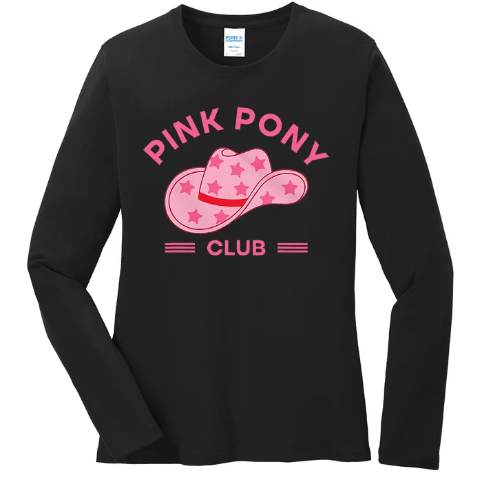 Pink Pony Club Ladies Long Sleeve Shirt