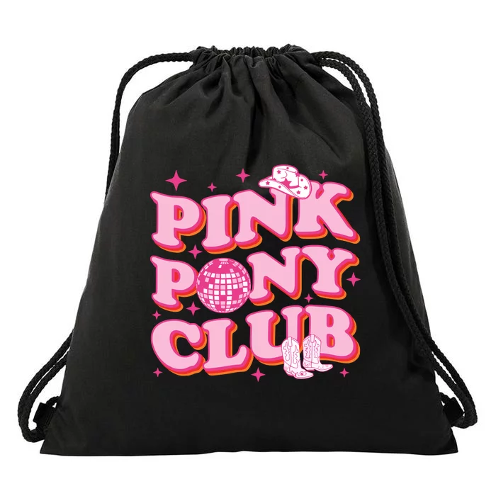 P.I.N.K Pony Club Drawstring Bag