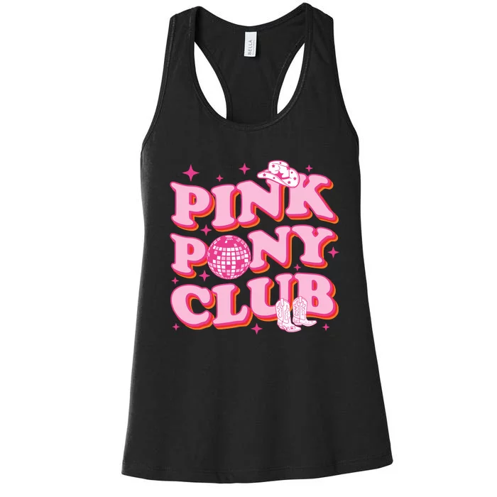 P.I.N.K Pony Club Women's Racerback Tank