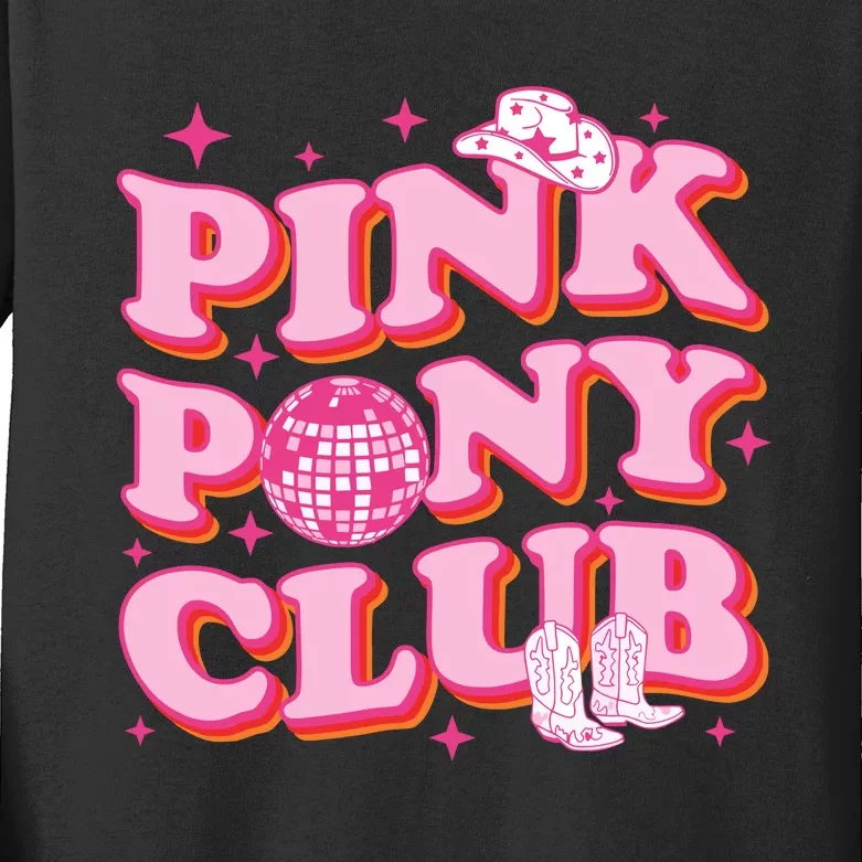 P.I.N.K Pony Club Kids Long Sleeve Shirt