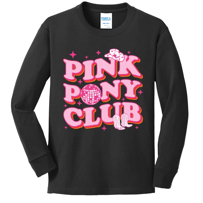 P.I.N.K Pony Club Kids Long Sleeve Shirt