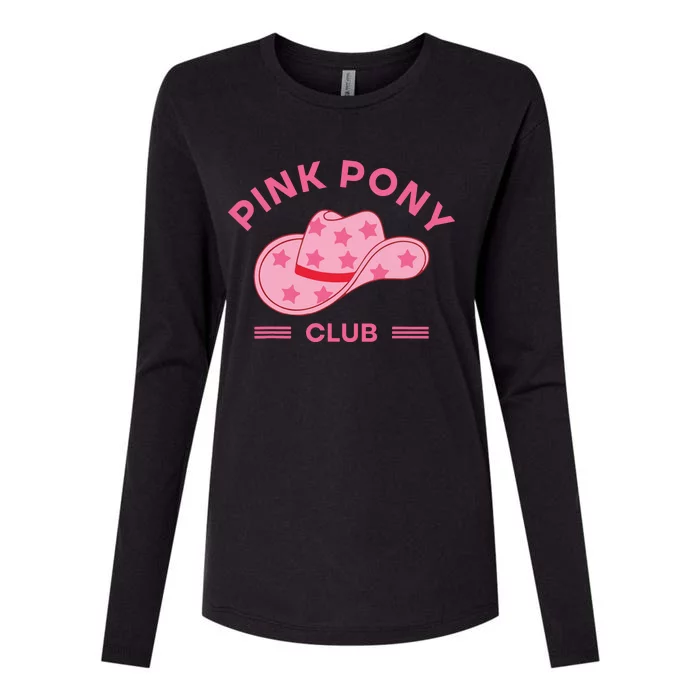 Pink Pony Club Womens Cotton Relaxed Long Sleeve T-Shirt