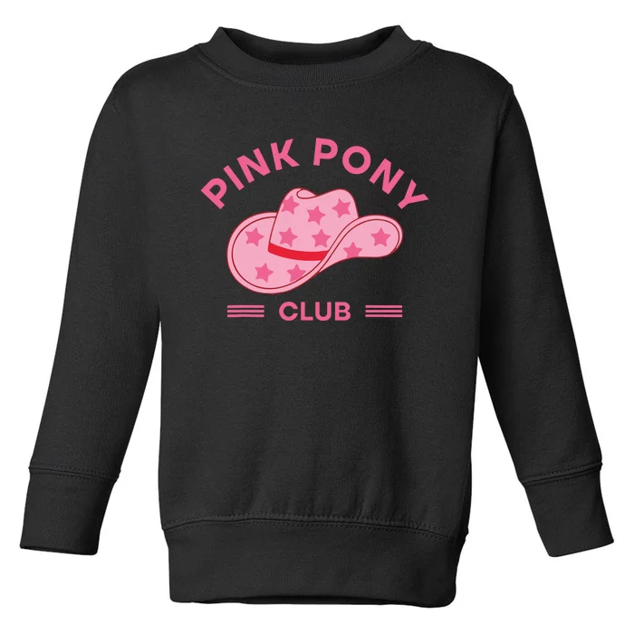 Pink Pony Club Toddler Sweatshirt