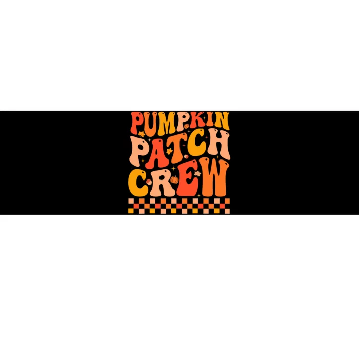 Pumpkin Patch Crew Autumn Fall Bumper Sticker