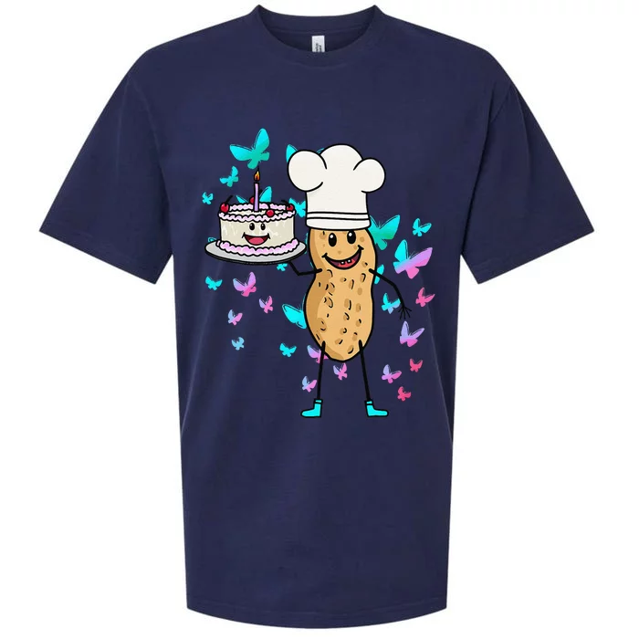 Peanut Peanuts Cream Cake Birthday Greetings Nut Sueded Cloud Jersey T-Shirt