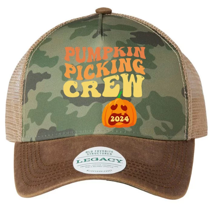 Pumpkin Picking Crew 2024 Family Matching Autumn Halloween Legacy Tie Dye Trucker Hat