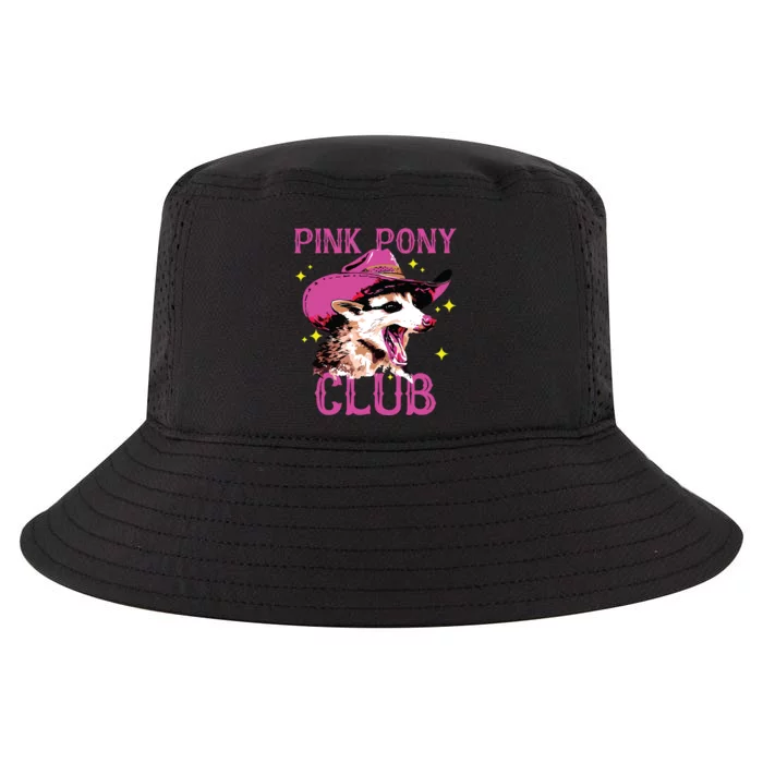 Pink Pony Club Opossum Possum Cool Comfort Performance Bucket Hat