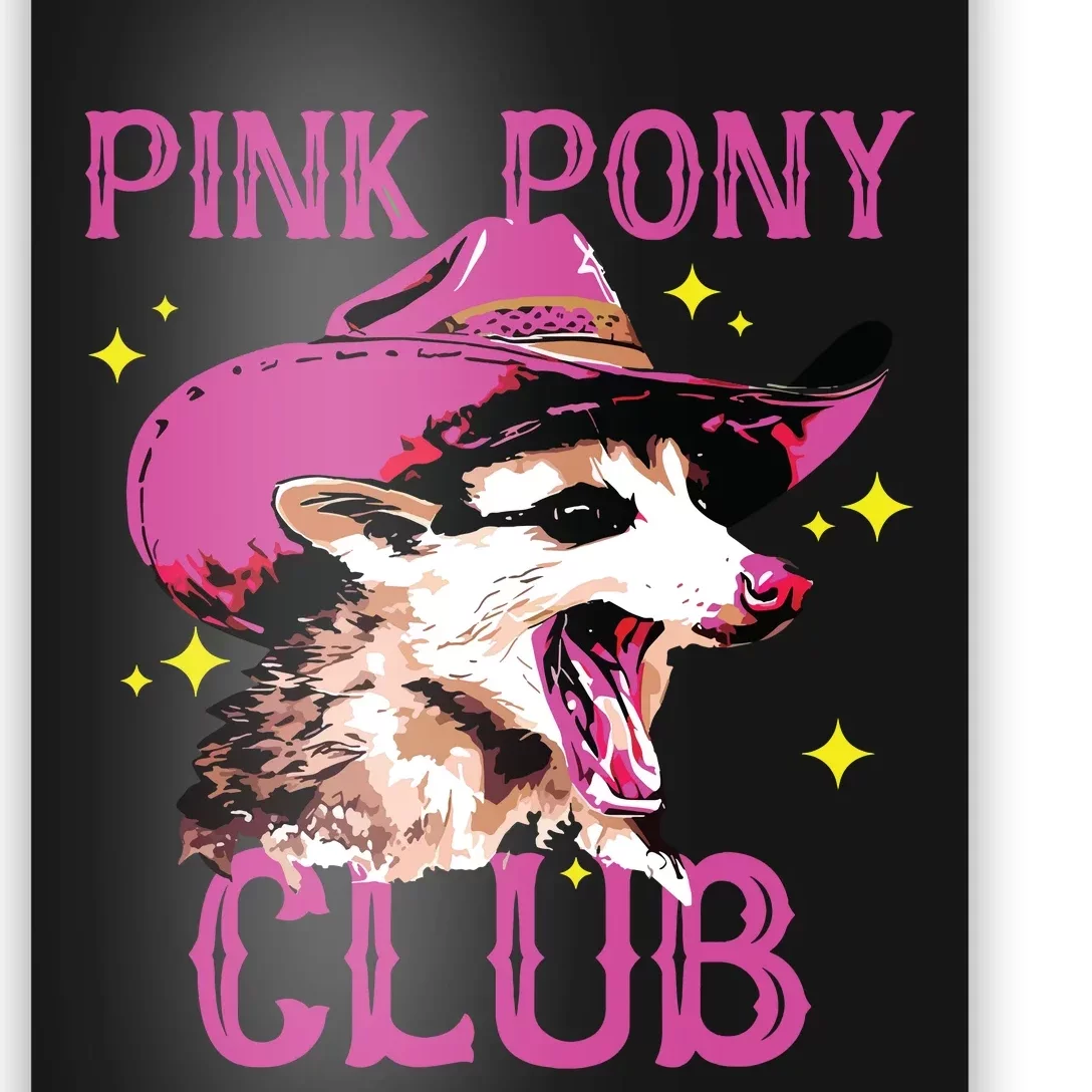 Pink Pony Club Opossum Possum Poster