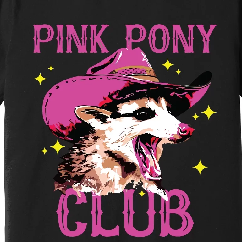 Pink Pony Club Opossum Possum Premium T-Shirt