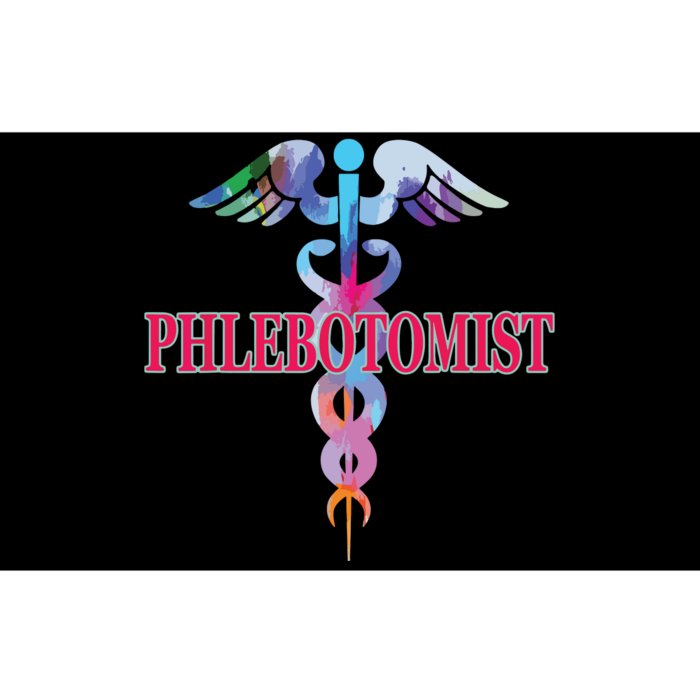 Phlebotomy Phlebotomist Caduceus Gifts Men Women Bumper Sticker