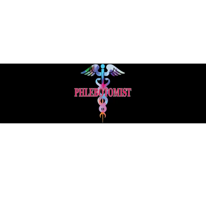 Phlebotomy Phlebotomist Caduceus Gifts Men Women Bumper Sticker