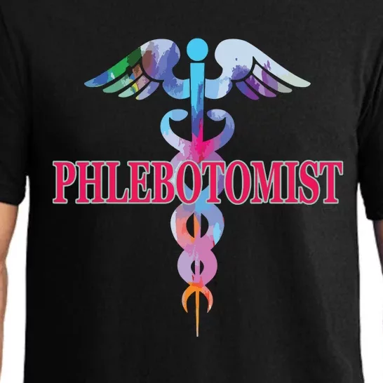 Phlebotomy Phlebotomist Caduceus Gifts Men Women Pajama Set