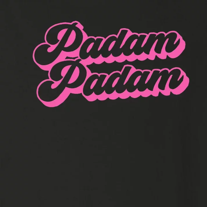 Padam Padam Club Disco Celebration Party Pride Groovy Retro Toddler Long Sleeve Shirt