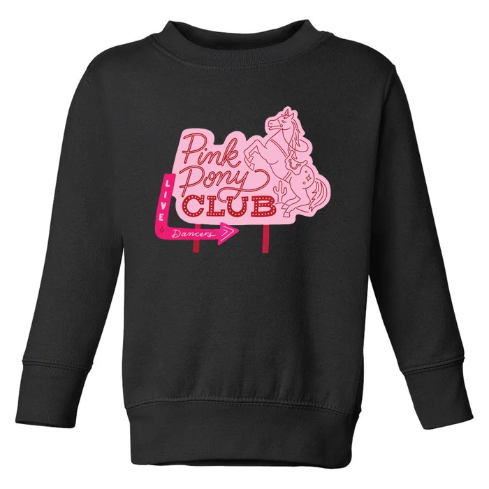 Pink Pony Club Toddler Sweatshirt