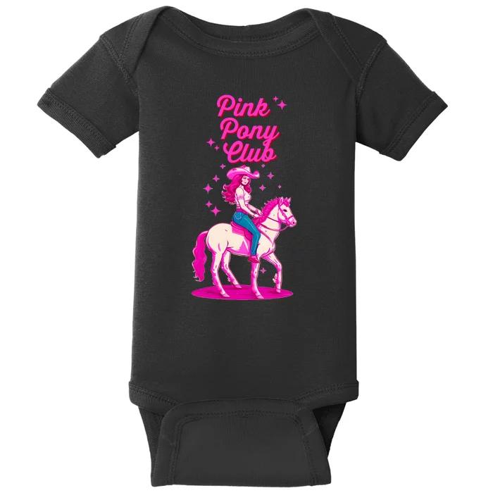 Pink Pony Club Baby Bodysuit