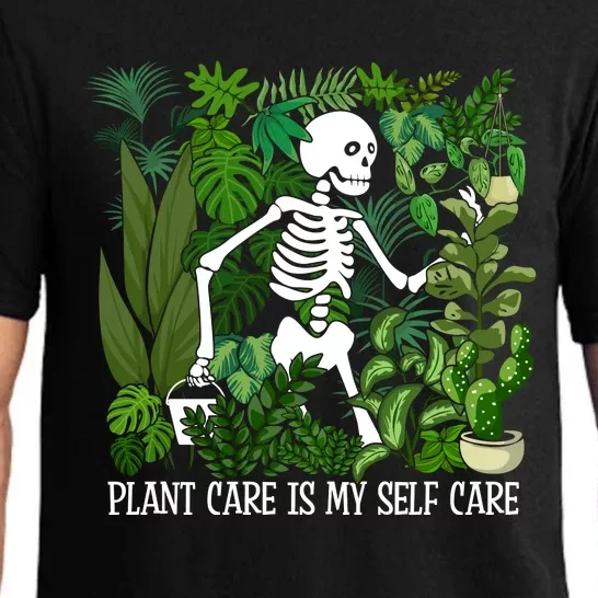 Plant Plant Care Is My Self Care Pajama Set