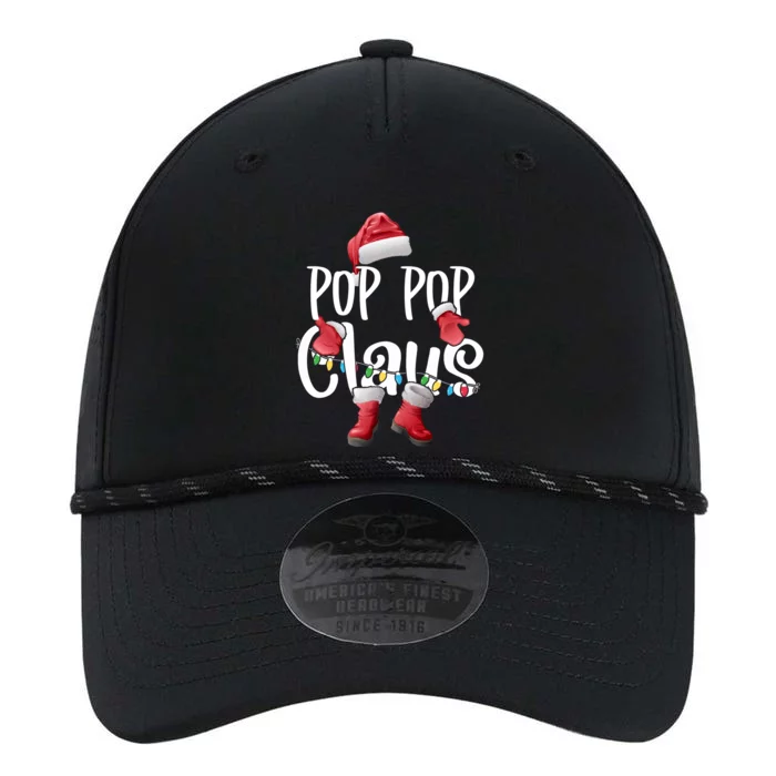 Pop Pop Claus Shirt Santa Hat Matching Christmas Family Group Performance The Dyno Cap