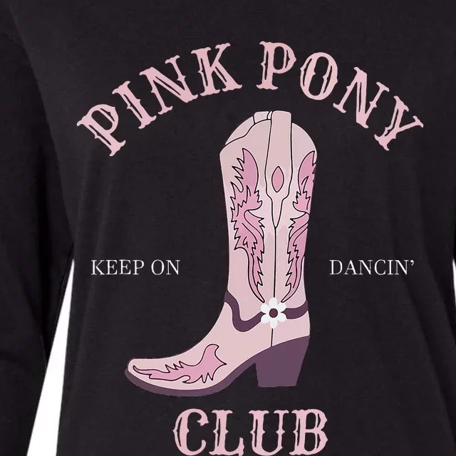 Pink Pony Club Womens Cotton Relaxed Long Sleeve T-Shirt