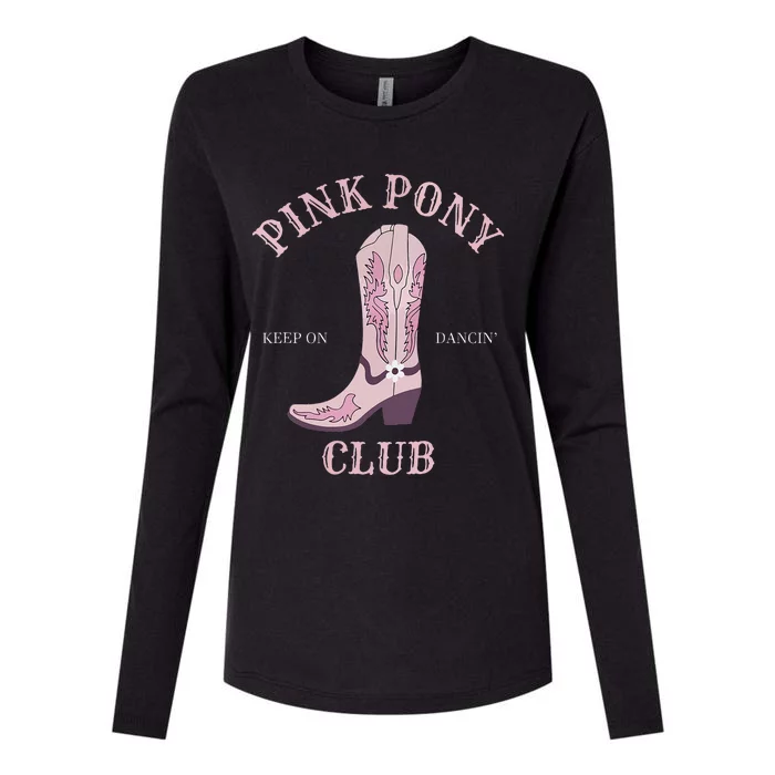 Pink Pony Club Womens Cotton Relaxed Long Sleeve T-Shirt