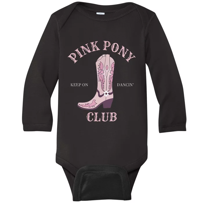 Pink Pony Club Baby Long Sleeve Bodysuit