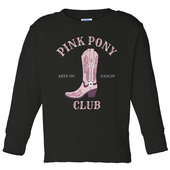 Pink Pony Club Toddler Long Sleeve Shirt