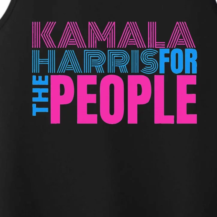 Politically Purrfect Cats For Kamala Harris 2024 Performance Tank