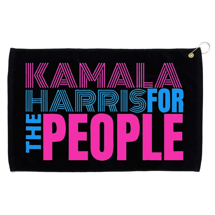 Politically Purrfect Cats For Kamala Harris 2024 Grommeted Golf Towel