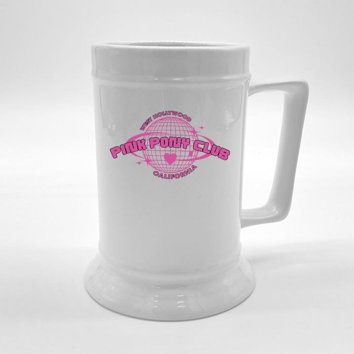 Pink Pony Club Groovybirthday Cow Front & Back Beer Stein