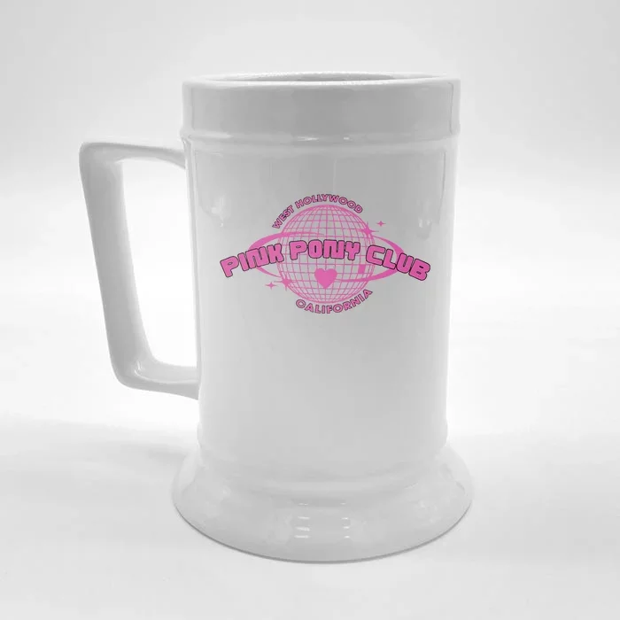 Pink Pony Club Groovybirthday Cow Front & Back Beer Stein