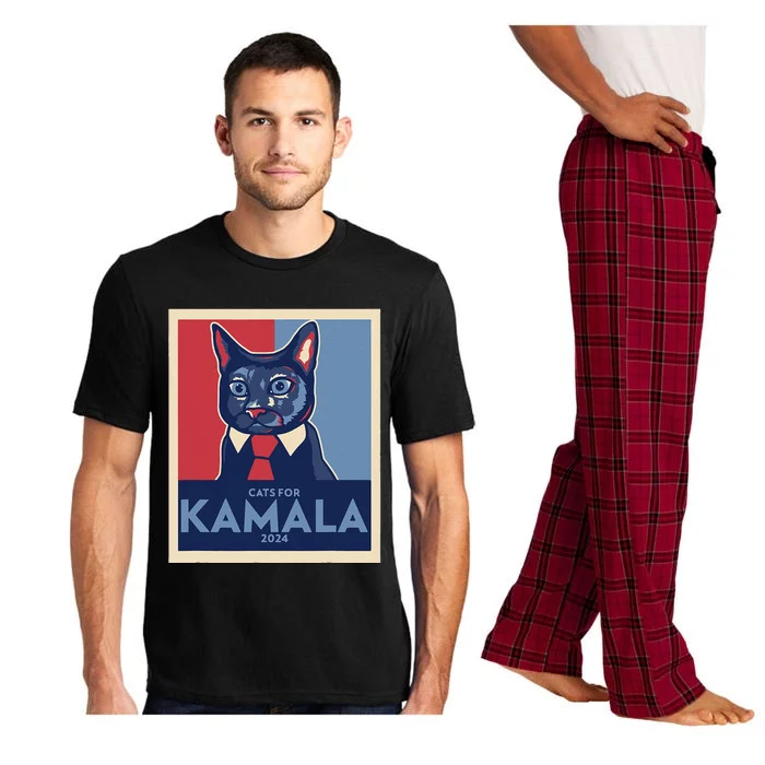 Politically Purrfect Cats For Kamala Harris 2024 President Gift Pajama Set