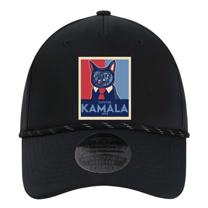 Politically Purrfect Cats For Kamala Harris 2024 President Gift Performance The Dyno Cap