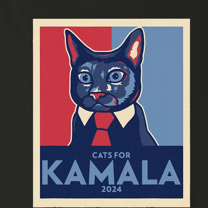 Politically Purrfect Cats For Kamala Harris 2024 President Gift Toddler Long Sleeve Shirt