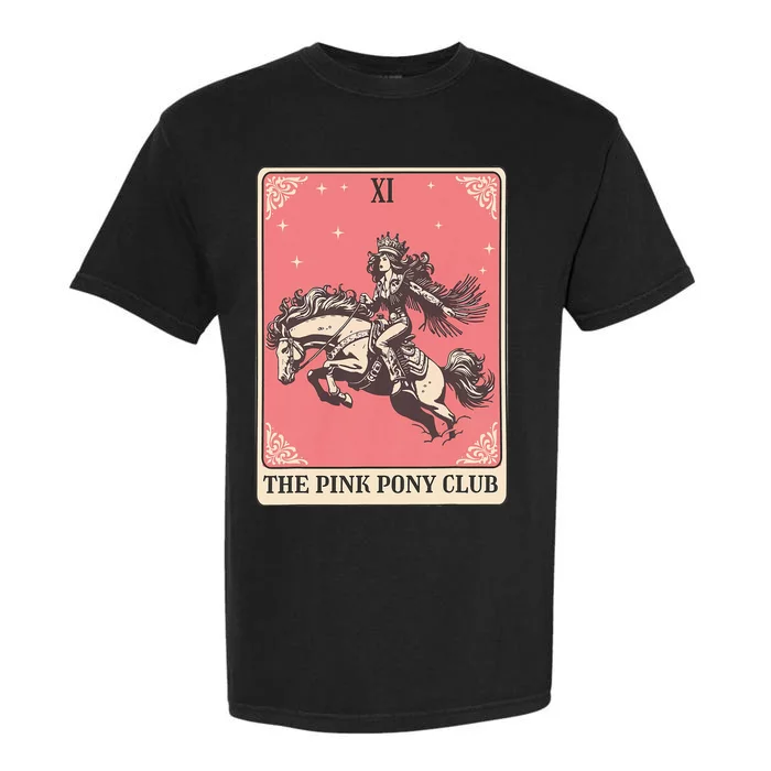 Pink Pony Club Live Dancers Tarot Card Garment-Dyed Heavyweight T-Shirt