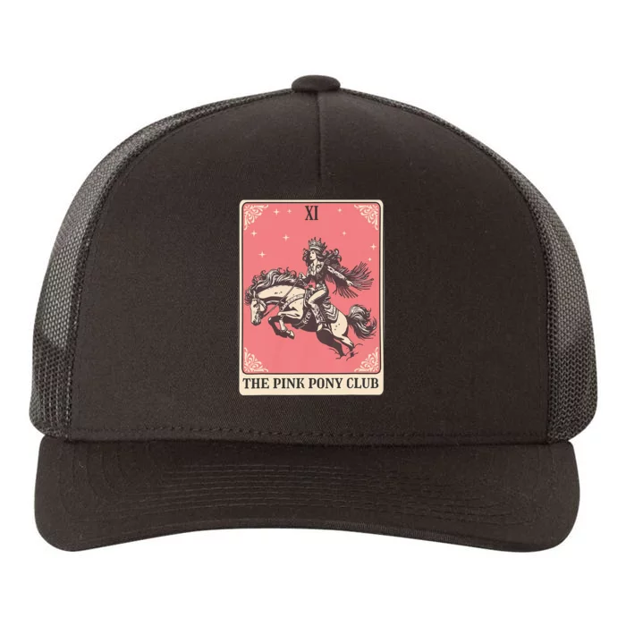 Pink Pony Club Live Dancers Tarot Card Yupoong Adult 5-Panel Trucker Hat