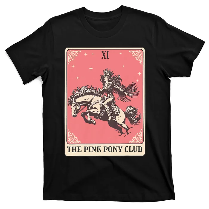 Pink Pony Club Live Dancers Tarot Card T-Shirt