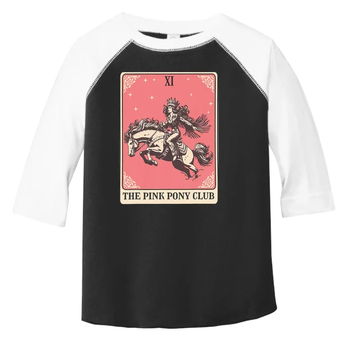 Pink Pony Club Live Dancers Tarot Card Toddler Fine Jersey T-Shirt