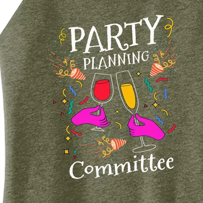 Party Planning Committee Organizing Party Women’s Perfect Tri Rocker Tank