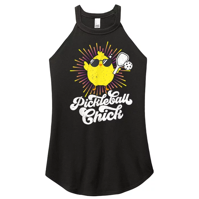 Pickleball, Pickleball Chick Tee, Pickleball Lover Women’s Perfect Tri Rocker Tank