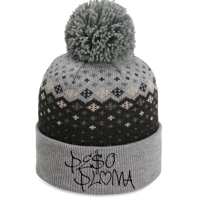 Peso Pluma Corridos Tumbados Mexico Belicos The Baniff Cuffed Pom Beanie