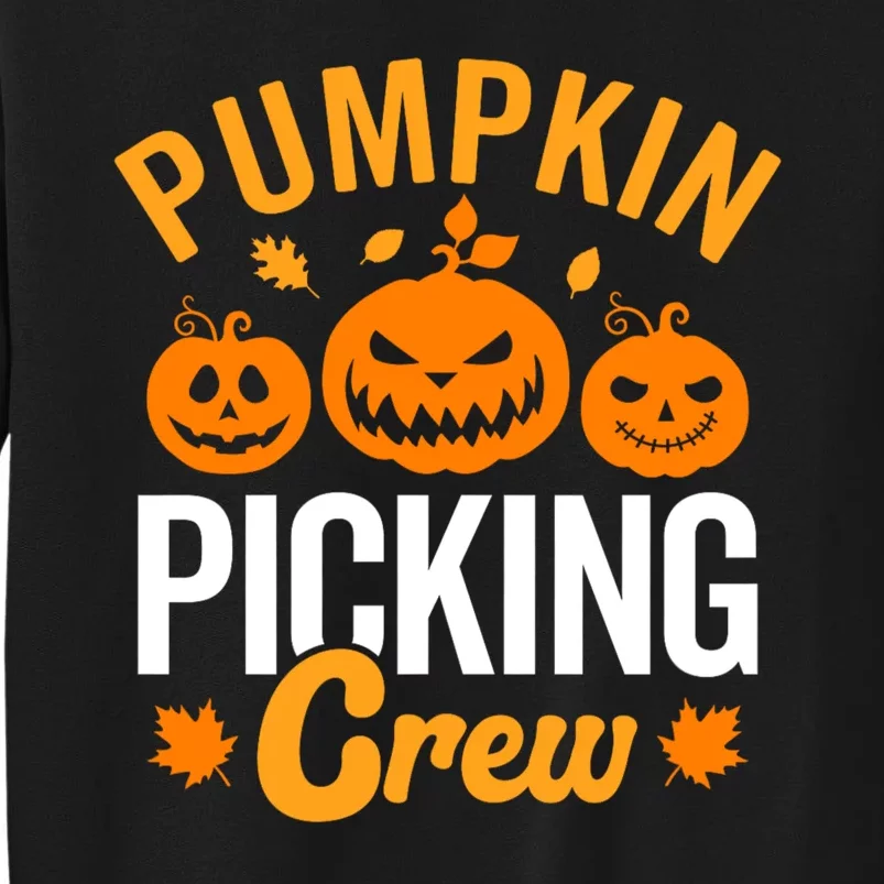 Pumpkin Picking Crew Sweatshirt