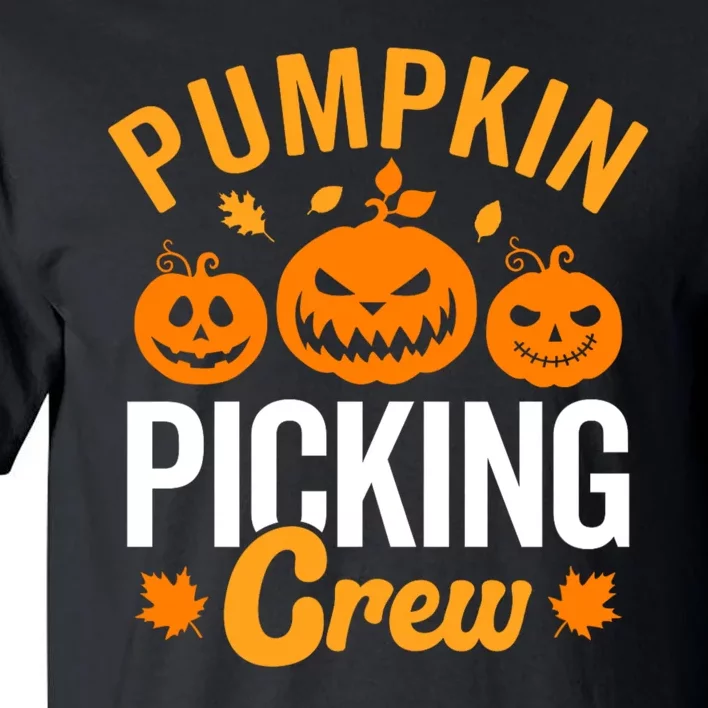 Pumpkin Picking Crew Tall T-Shirt