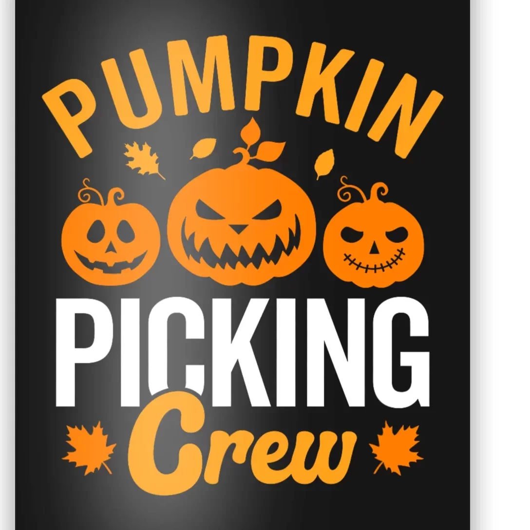 Pumpkin Picking Crew Poster