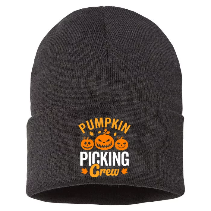 Pumpkin Picking Crew Sustainable Knit Beanie