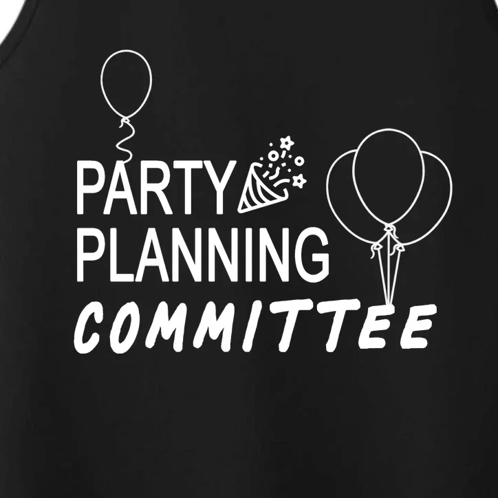 Party Planning Committee Performance Tank