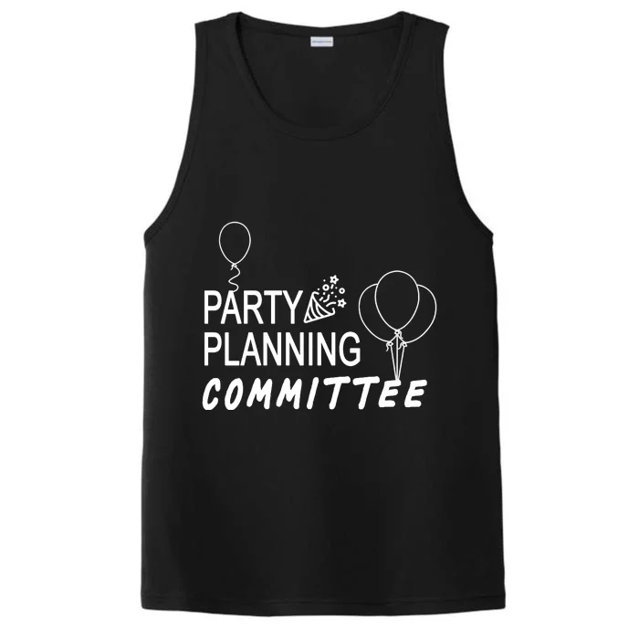 Party Planning Committee Performance Tank